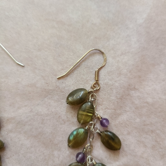 A set of necklace and earrings - Picture 4 of 7